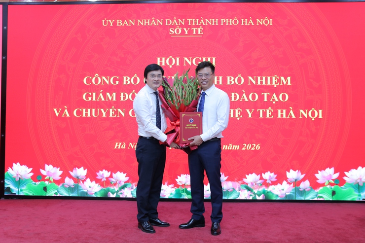 Lễ công bố Quyết định bổ nhiệm Giám đốc Trung tâm, ngày 19/6/2026